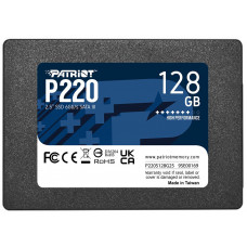 Накопитель SSD Patriot SATA III 128Gb P220S128G25 P220 2.5"