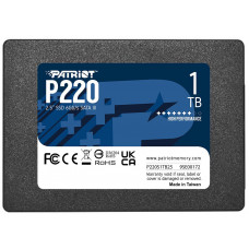 Накопитель SSD Patriot SATA III 1Tb P220S1TB25 P220 2.5"