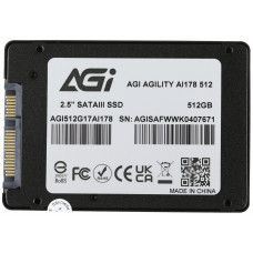 Накопитель SSD AGi SATA III 512Gb AGI512G17AI178 AI178 2.5"