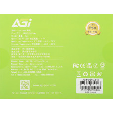 Накопитель SSD AGi PCI-E 4.0 x4 512Gb AGI512G44AI818 AI818 M.2 2280