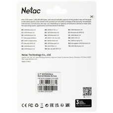 Накопитель SSD Netac SATA III 2Tb NT01SA500-2T0-S3X SA500 2.5"