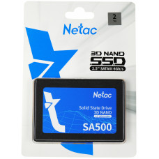 Накопитель SSD Netac SATA III 2Tb NT01SA500-2T0-S3X SA500 2.5"