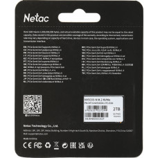 Накопитель SSD Netac PCI-E 4.0 x4 2Tb NT01NV5000N-2T0-E4X NV5000-N M.2 2280