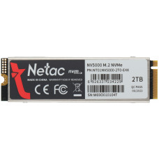 Накопитель SSD Netac PCI-E 4.0 x4 2Tb NT01NV5000-2T0-E4X NV5000 M.2 2280