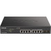 Коммутатор D-Link DGS-1100-10MPPV2/A (L2) 8x1Гбит/с 2SFP 8PoE+ 242W настраиваемый