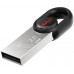 Флеш Диск Netac 64Gb UM2 NT03UM2N-064G-20BK USB2.0 серебристый/черный