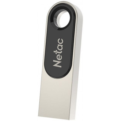 Флеш Диск Netac 64Gb U278 NT03U278N-064G-30PN USB3.0 серебристый/черный