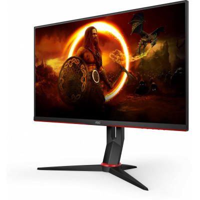 Монитор AOC 27" Gaming 27G2SPU черный IPS LED 1ms 16:9 HDMI M/M матовая HAS Piv 300cd 178гр/178гр 1920x1080 165Hz VGA DP FHD USB 5.07кг