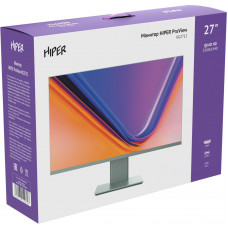 Монитор Hiper 27" KG2712 серый IPS LED 5ms 16:9 HDMI M/M матовая 250cd 178гр/178гр 2560x1440 75Hz 2K USB 5кг