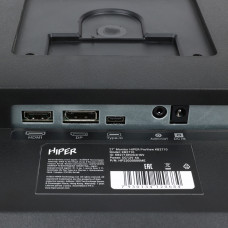 Монитор Hiper 27" KB2710 черный IPS LED 5ms 16:9 HDMI M/M матовая HAS 250cd 178гр/178гр 1920x1080 75Hz FreeSync VGA DP FHD USB 4.5кг