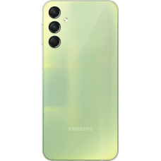 Смартфон Samsung SM-A245F Galaxy A24 128Gb 4Gb зеленый моноблок 3G 4G 2Sim 6.4" 1080x2340 Android 13 50Mpix 802.11 a/b/g/n/ac NFC GPS GSM900/1800 GSM1900 microSD max1024Gb