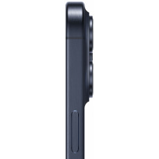 Смартфон Apple A3104 iPhone 15 Pro 256Gb синий титан моноблок 3G 4G 2Sim 6.1" 1179x2556 iOS 17 48Mpix 802.11 a/b/g/n/ac/ax NFC GPS Protect