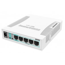 Коммутатор MikroTik RB260GS CSS106-5G-1S 5x1Гбит/с 1SFP управляемый