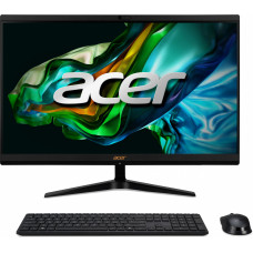 Моноблок Acer Aspire C24-1800 23.8" Full HD i5 1335U (1.3) 16Gb SSD512Gb Iris Xe CR Windows 11 Home GbitEth WiFi BT 65W клавиатура мышь Cam черный 1920x1080