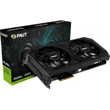 Видеокарта Palit PCI-E 4.0 RTX4060 DUAL NVIDIA GeForce RTX 4060 8Gb 128bit GDDR6 1830/17000 HDMIx1 DPx3 HDCP Ret