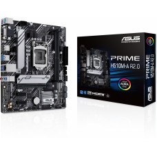 Материнская плата Asus PRIME H510M-A R2.0 Soc-1200 Intel H470 2xDDR4 mATX AC`97 8ch(7.1) GbLAN+VGA+HDMI+DP
