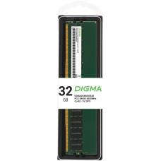 Память DDR5 32GB 4800MHz Digma DGMAD54800032D RTL PC5-38400 CL40 DIMM 288-pin 1.1В dual rank Ret