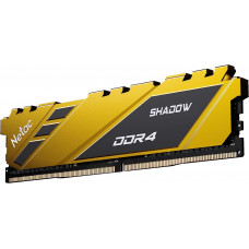 Память DDR4 8GB 2666MHz Netac NTSDD4P26SP-08Y Shadow RTL PC4-21300 CL19 DIMM 288-pin 1.2В с радиатором Ret