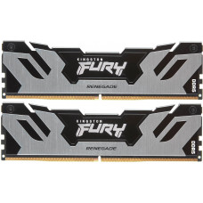 Память DDR5 2x16GB 6400MHz Kingston KF564C32RSK2-32 Fury Renegade Silver XMP RTL Gaming PC5-51200 CL32 DIMM 288-pin 1.4В kit с радиатором Ret