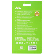 Память DDR5 16GB 4800MHz AGi AGI480016UD238 RTL PC5-38400 CL40 DIMM 288-pin 1.1В single rank Ret