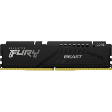 Память DDR5 32Gb 6000MHz Kingston KF560C36BBE-32 Fury Beast Black RTL Gaming PC5-48000 CL36 DIMM 288-pin 1.35В dual rank с радиатором Ret