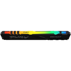 Память DDR4 2x32GB 3200MHz Kingston KF432C16BB2AK2/64 Fury Beast RGB RTL Gaming PC4-25600 CL16 DIMM 288-pin 1.35В dual rank с радиатором Ret