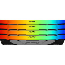 Память DDR4 4x8GB 3200MHz Kingston KF432C16RB2AK4/32 Fury Renegade RGB RTL Gaming PC4-25600 CL16 DIMM 288-pin 1.35В dual rank с радиатором Ret