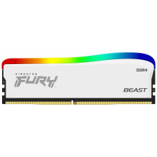 Память DDR4 8GB 3600MHz Kingston KF436C17BWA/8 Fury Beast RGB RTL Gaming PC4-25600 CL17 DIMM 288-pin 1.35В single rank с радиатором Ret