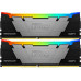 Память DDR4 2x8GB 3600MHz Kingston KF436C16RB2AK2/16 Fury Renegade RGB RTL Gaming PC4-28800 CL16 DIMM 288-pin 1.35В kit dual rank с радиатором Ret