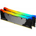 Память DDR4 2x8GB 3600MHz Kingston KF436C16RB2AK2/16 Fury Renegade RGB RTL Gaming PC4-28800 CL16 DIMM 288-pin 1.35В kit dual rank с радиатором Ret
