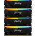 Память DDR4 4x8GB 3600MHz Kingston KF436C17BB2AK4/32 Fury Beast RGB RTL Gaming PC4-28800 CL17 DIMM 288-pin 1.35В kit single rank с радиатором Ret