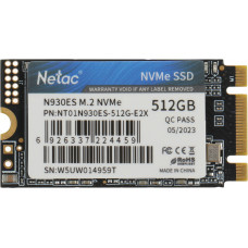 Накопитель SSD Netac PCIe 3.0 x2 512GB NT01N930ES-512G-E2X N930ES M.2 2242