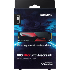 Накопитель SSD Samsung PCIe 4.0 x4 1TB MZ-V9P1T0CW 990 Pro M.2 2280