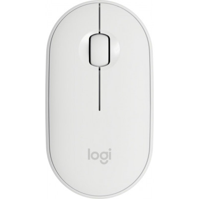Мышь Logitech M350 белый оптическая (1000dpi) беспроводная BT/Radio USB (2but)