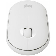 Мышь Logitech M350 белый оптическая (1000dpi) беспроводная BT/Radio USB (2but)