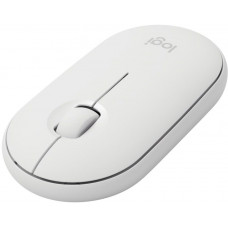 Мышь Logitech M350 белый оптическая (1000dpi) беспроводная BT/Radio USB (2but)
