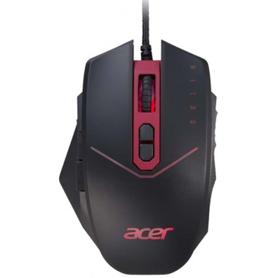 Мышь Acer Nitro NMW120 черный/красный оптическая (4200dpi) USB2.0 (8but)