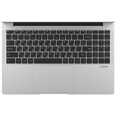 Ноутбук Digma EVE C5403 Celeron N4020 4Gb SSD128Gb Intel UHD Graphics 600 15.6" IPS FHD (1920x1080) Windows 11 Professional silver WiFi BT Cam 5000mAh (DN15CN-4BXW02)