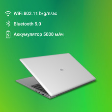 Ноутбук Digma EVE C5403 Celeron N4020 4Gb SSD128Gb Intel UHD Graphics 600 15.6" IPS FHD (1920x1080) Windows 11 Professional silver WiFi BT Cam 5000mAh (DN15CN-4BXW02)