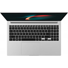 Ноутбук Samsung Galaxy Book 3 NP754 Core i7 1355U 16Gb SSD512Gb Intel Iris Xe graphics 15.6" IPS FHD (1920x1080) Windows 11 Professional silver WiFi BT Cam (NP754XFG-KB2IT)