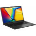 Ноутбук Asus VivoBook E1504FA-BQ038W Ryzen 5 7520U 8Gb SSD512Gb AMD Radeon 15.6" IPS FHD (1920x1080) Windows 11 Home black WiFi BT Cam (90NB0ZR2-M00L50)