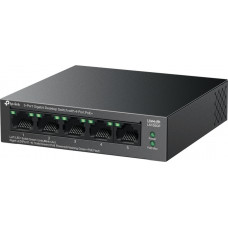 Коммутатор TP-Link LS105GP (L2) 5x1Гбит/с 4PoE 65W неуправляемый