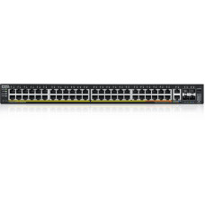 Коммутатор Zyxel NebulaFlex Pro XGS2220-54FP-EU0101F 48x1Гбит/с 2x10Гбит/с 4SFP+ 40PoE+ 10PoE++ 960W управляемый