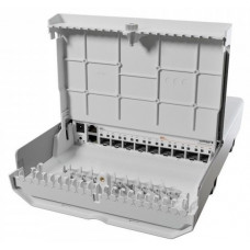 Коммутатор MikroTik NETFIBER 9 CRS310-1G-5S-4S+OUT (L3) 1x1Гбит/с 5SFP 4SFP+ 57W управляемый