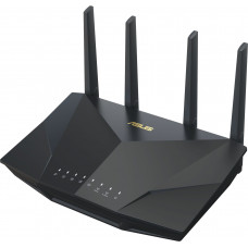 Роутер беспроводной Asus RT-AX5400 AX5400 10/100/1000 компл.:устройство/крепления/адаптер черный