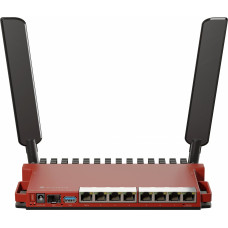 Роутер беспроводной MikroTik L009UiGS-2HaxD-IN AX600 10/100/1000BASE-TX красный