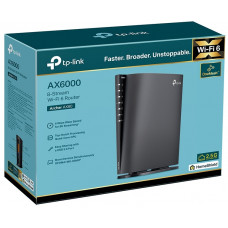 Роутер беспроводной TP-Link Archer AX80(EU) AX6000 100/1000/2500BASE-T черный