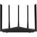 Роутер беспроводной Digma DWR-AX1501 AX1500 10/100/1000BASE-TX черный (упак.:1шт)