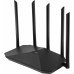 Роутер беспроводной Digma DWR-AX1501 AX1500 10/100/1000BASE-TX черный (упак.:1шт)