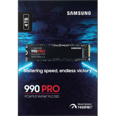 Накопитель SSD Samsung PCIe 4.0 x4 4TB MZ-V9P4T0BW 990 Pro M.2 2280